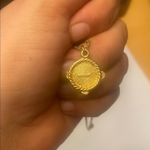 Burberry Gold and Silver Necklace - Picture 5 of 9